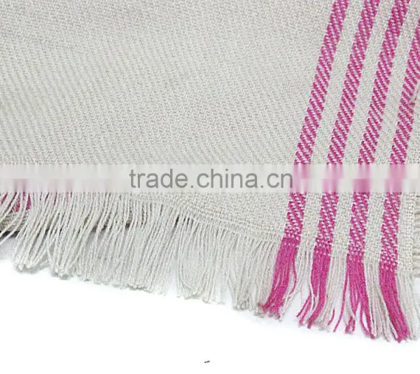Brand Name Fashion Stripe 2015 Wool Scarf photo-4