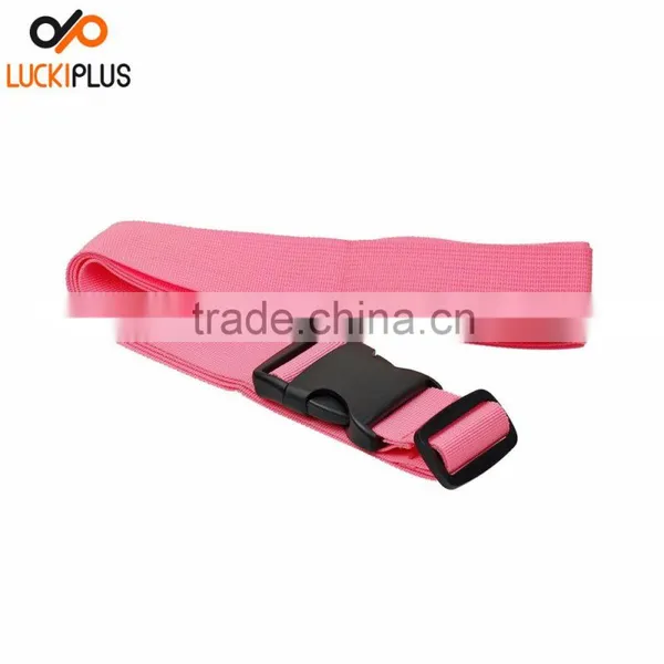 Luckiplus Luggage Straps Suitcase Belt Travel Accessories Luggage Accessory Pink photo-3