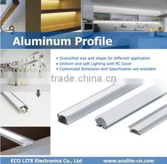 2016 Anodized Led Profile for Led Stirp Light Corner Led Profile photo-2