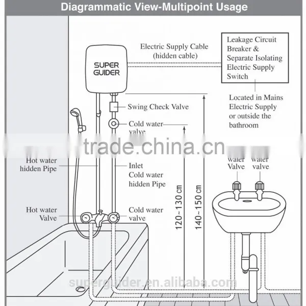 Instant Heater Electric Shower Heater Price photo-2