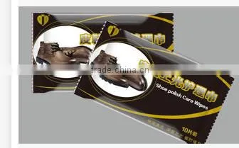 Shoe Polish Care Wet Wipes, Portable Shoe Care Wipes