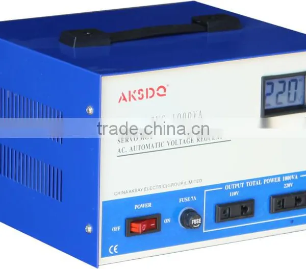 Manufacturer SVC TND 500VA 1KVA Single Phase Auto Servo Voltage Stabilizer Price photo-4