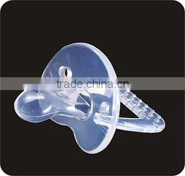 Full Silicone Baby Pacifier Can be With Pacifier Clip photo-4