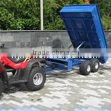 Agriculture Tractor Trailer With Hydraulic Power Unit ATV Dump Trailer Trucks and Atv Log Trailer With Crane photo-2