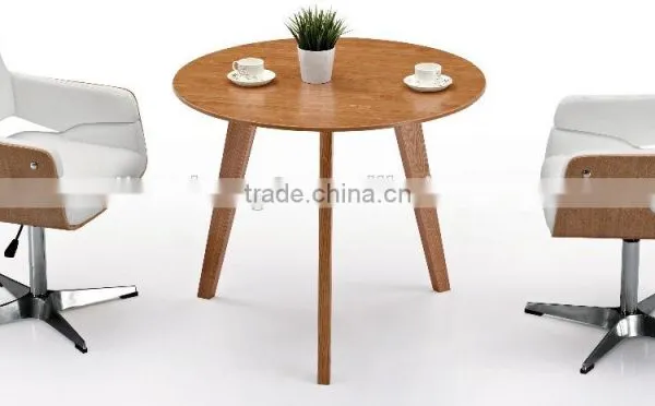 Simple Design Office Furniture Small Round Meeting Table photo-3