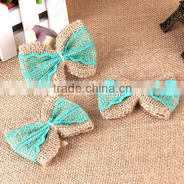 Ribbon Bow for Gift Pack/jute Ribbon Bow/handmade Hair Ribbon Bow