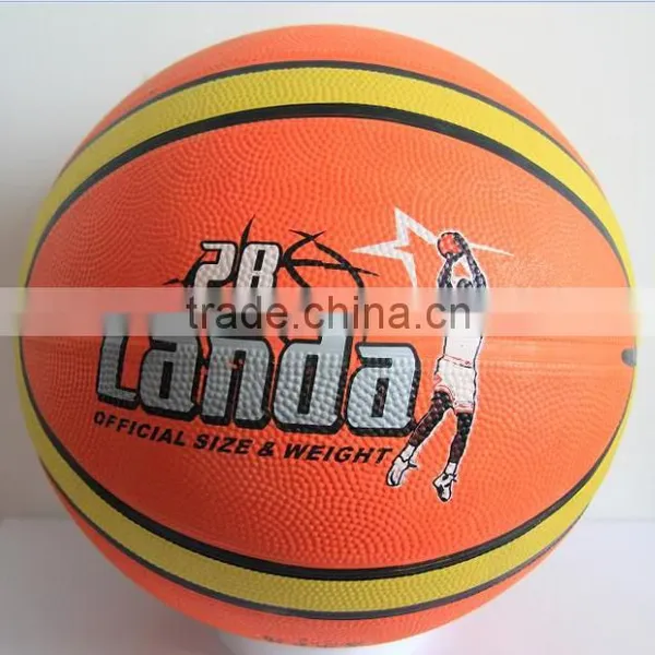 Size 3 Rubber Basketball photo-2