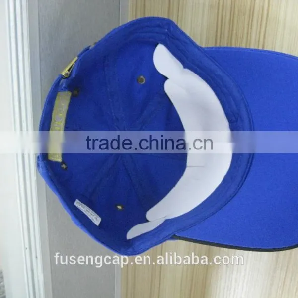 100% Cotton 6 Panel Flat Embroidery Baseball Cap photo-6
