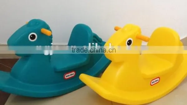 Rotational Molding Machine Manufacturing Children's Indoor Entertainment Facilities Rocking Horse photo-2