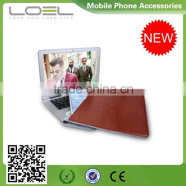 New For Macbook Wool Felt Laptop Sleeve 13'' Laptop Bag, China Supplier photo-2