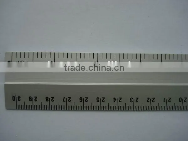 Promotional Desk &office Gift Metal 30 cm Aluminium Ruler photo-3