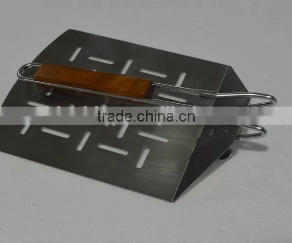 Stainless Steel Pizza Paddle With Wooden Handle photo-2