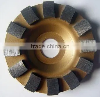 Diamond Turbo Cup Pad for Grinding Hard Stones