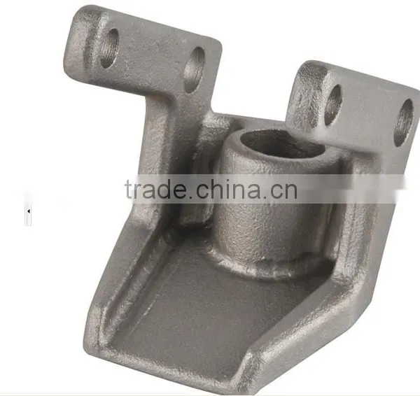 Hot forged Mining machine parts hole pipe connection parts