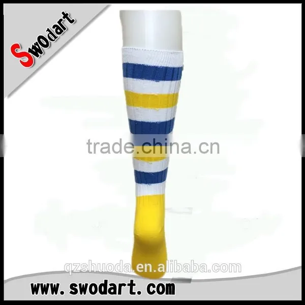 China Cheap Men Yellow Custom Socks Knee High Socks photo-4