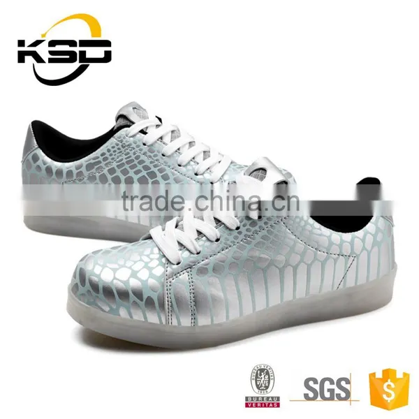 2016 Battery Operated LED Shoes Light Men Shoe LED Light Up Shoes photo-2