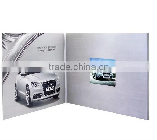 Hot Sale 2.4 Inch Open Hot Sexy Girl Photolcd Business Card Video Brochure for Advertising photo-3