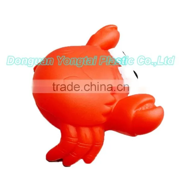 Crab Bath Toy,Cute Animal Vinyl Toys for Sale photo-2