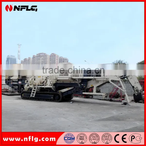 Secondhand Mobile Impact Crusher Station With Made in 2011