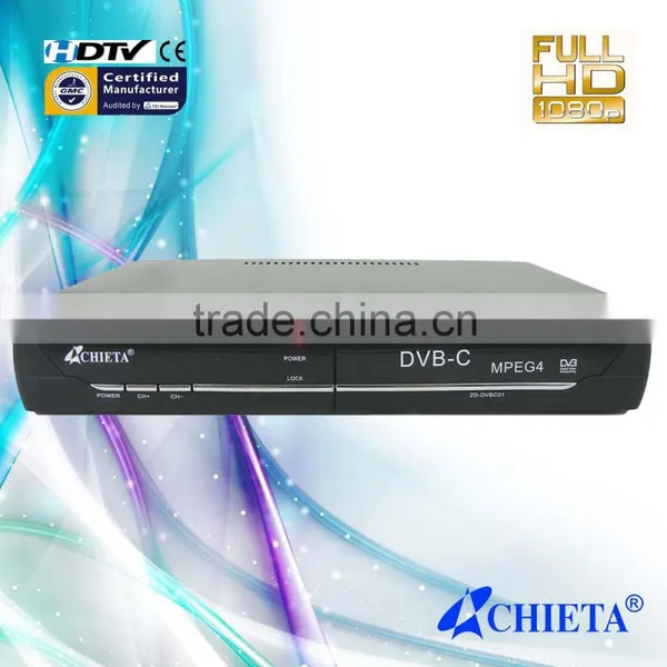 Full HD 1080p DVB-C Cable TV Set Top Box photo-3