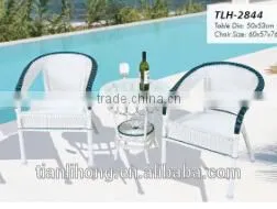 Elegant White Rattan Garden Sets Furniture