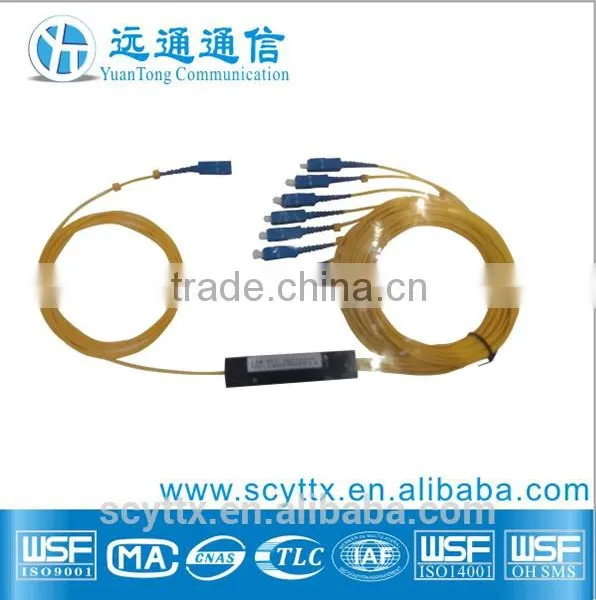 1x16 Fiber PLC Splitter With Standard ABS Plastic Box photo-2