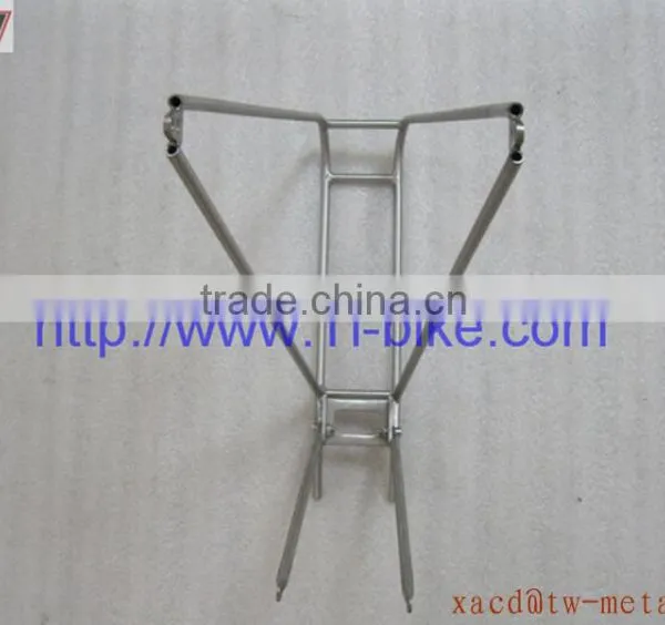 XACD Design High Quality Bike Rear Rack Customed Bike Luggage Rack Capacity 25ke Titanium Bicycle Rear Rack photo-3