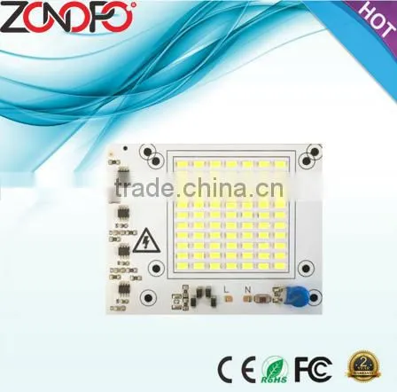 30w 220v Square Flood Light High Voltage Led Impact Driver ic Together ac Motor Light Engine Led Pcb Light Module photo-3