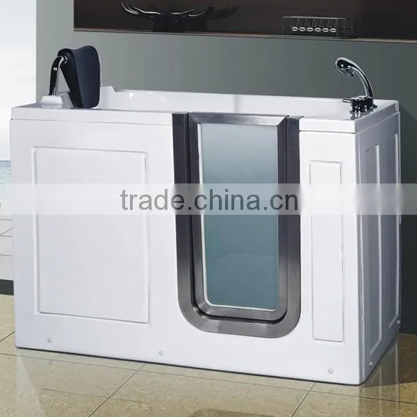 Acrylic Eldery Disable Walk in Bathtub