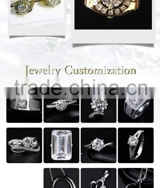 Moissanite San Francisco Moissanite Quad Ring Seal Moissanite Pave-eternity Band photo-3