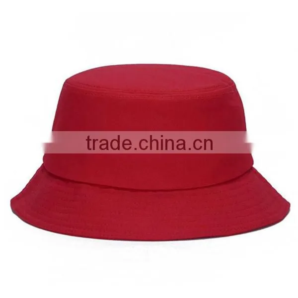 Shang Hai OEM Men Panama Women Fishing Hat Solid Color Bucket Hats photo-3