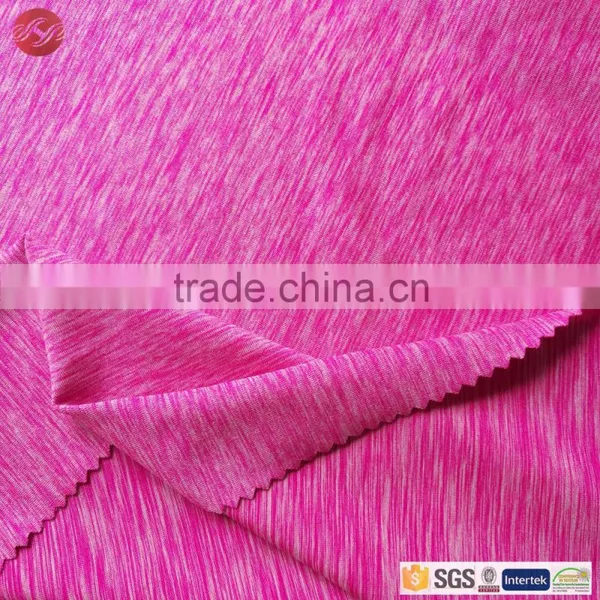 Knit 90 Polyester 10 Spandex Space Dye Dress Fabric photo-3