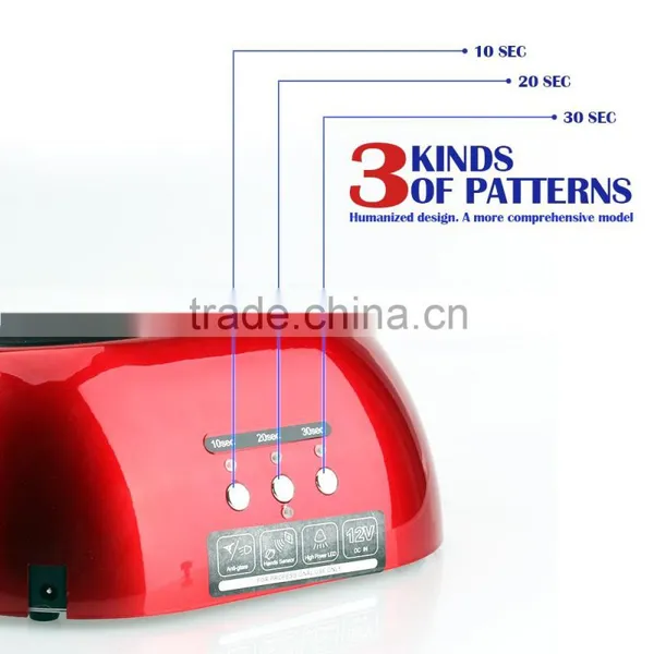 2016 Newest Nail Salon Equipment Professional 48w CCFL LED Nail UV Lamp photo-2