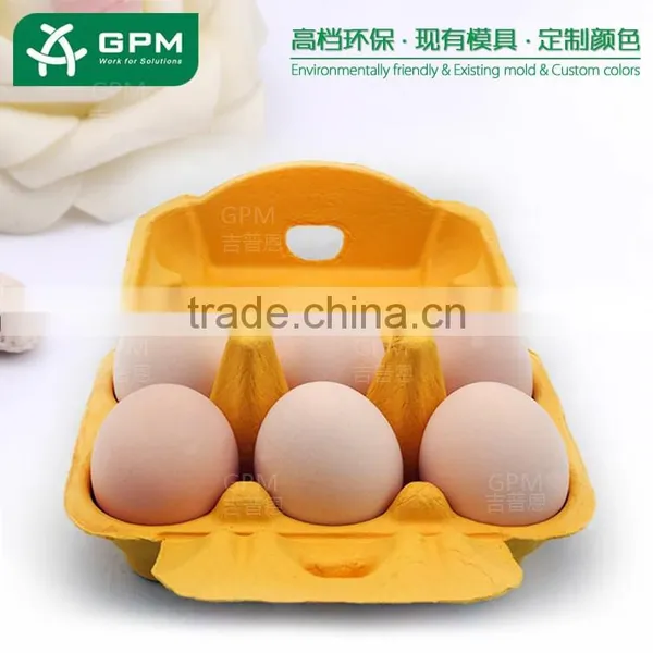Egg Cartons Wholesale Manufacturers Custom High Quality Paper Pulp Molded Colored Egg Carton photo-2