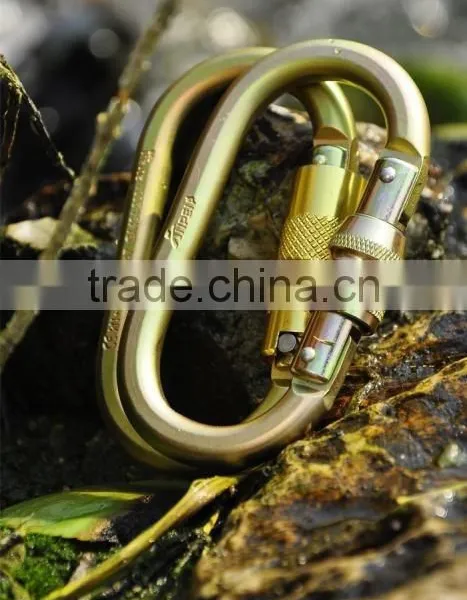 Oval Screwgate Locking Safety Steel Carabiner With EN 362, EN 12275 for Climbing Height Work/ Mountain Rescue photo-5