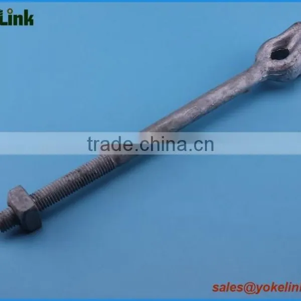 Drop Forged Lifting Straight Thimbleye Bolts With Cone Point photo-2