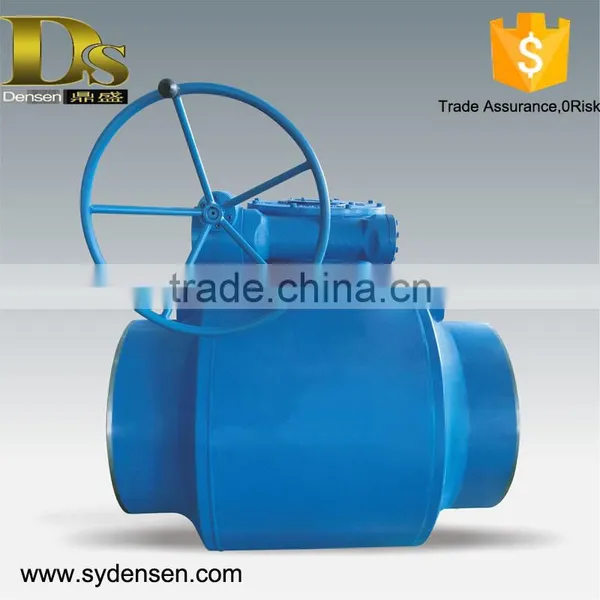 Worm Gear Full Bore Oil and Gas Floating Valve photo-2