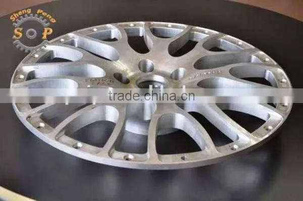 Aluminum Alloy Wheel Cnc Milling Custom Machining Service