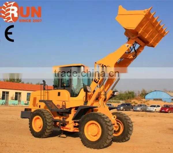 3 Ton Everun Construction Machinery ER35 Wheel Loader With 4 in 1 Bucket photo-4