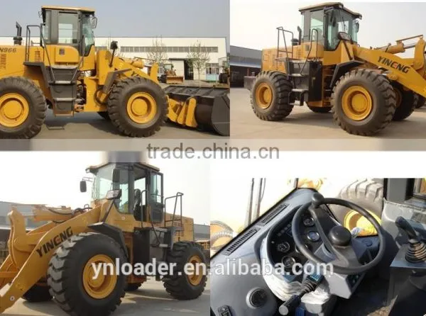 YN LN966 ZL60 Wheel Loader Front End Loader 3.5m3 OEM Supplier for More Than 7years photo-3