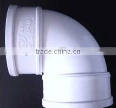 Factory Price PVC DRAINAGE FITTINGS , 90 DEGREE ELBOW photo-2
