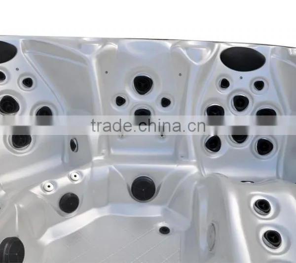 Acrylic Material and Corner,Center Drain Location Bathroom Tub for Jakuziy photo-5
