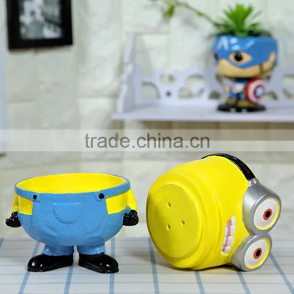 Creative Various Types Ceramic Flower Pots With Hole for Home Decoration photo-3