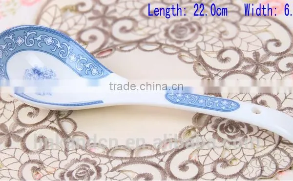 SP1521 Haonai Chinese Ceramic Spoon, Ceramic Soup Spoon photo-6