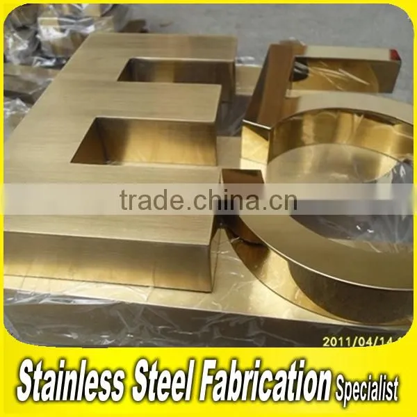 Advertising Stainless Steel Letter Signs Outdoor Signage Display photo-3