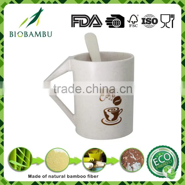 YK-C1017 Affordable Eco-friendly Bamboo Fiber Travel Mug photo-4
