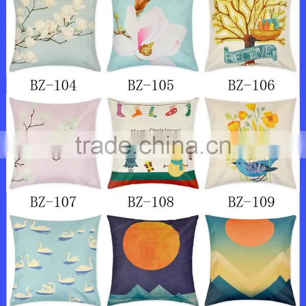 Fashion Digital Printing Small House Decorative Throw Pillow Case Cushion For Sofa photo-6