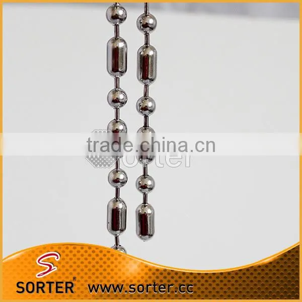 Necklaces Jewelry Type and Unisex Gender Stainless Steel Ball Chain Necklaces photo-2