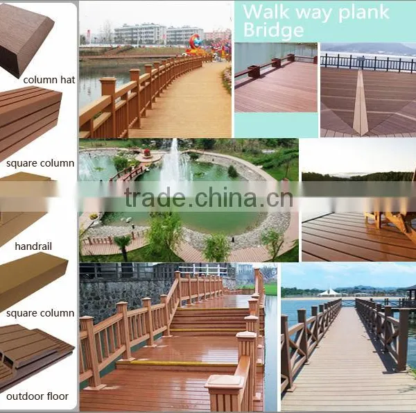 High Quality WPC Column120*120mm for Pavilion Railing Fence photo-4