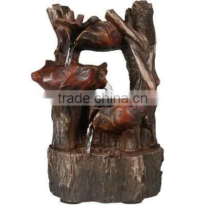 Indoor Waterfall Tabletop Fountain With LED Light photo-3